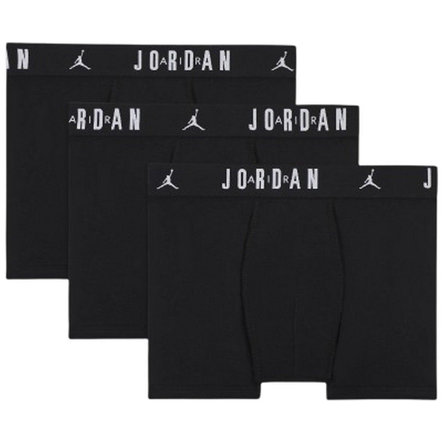 Boxer Ragazzi Unisex Jordan - Jhb Flight Cotton Core 3Pk Bb - Nero