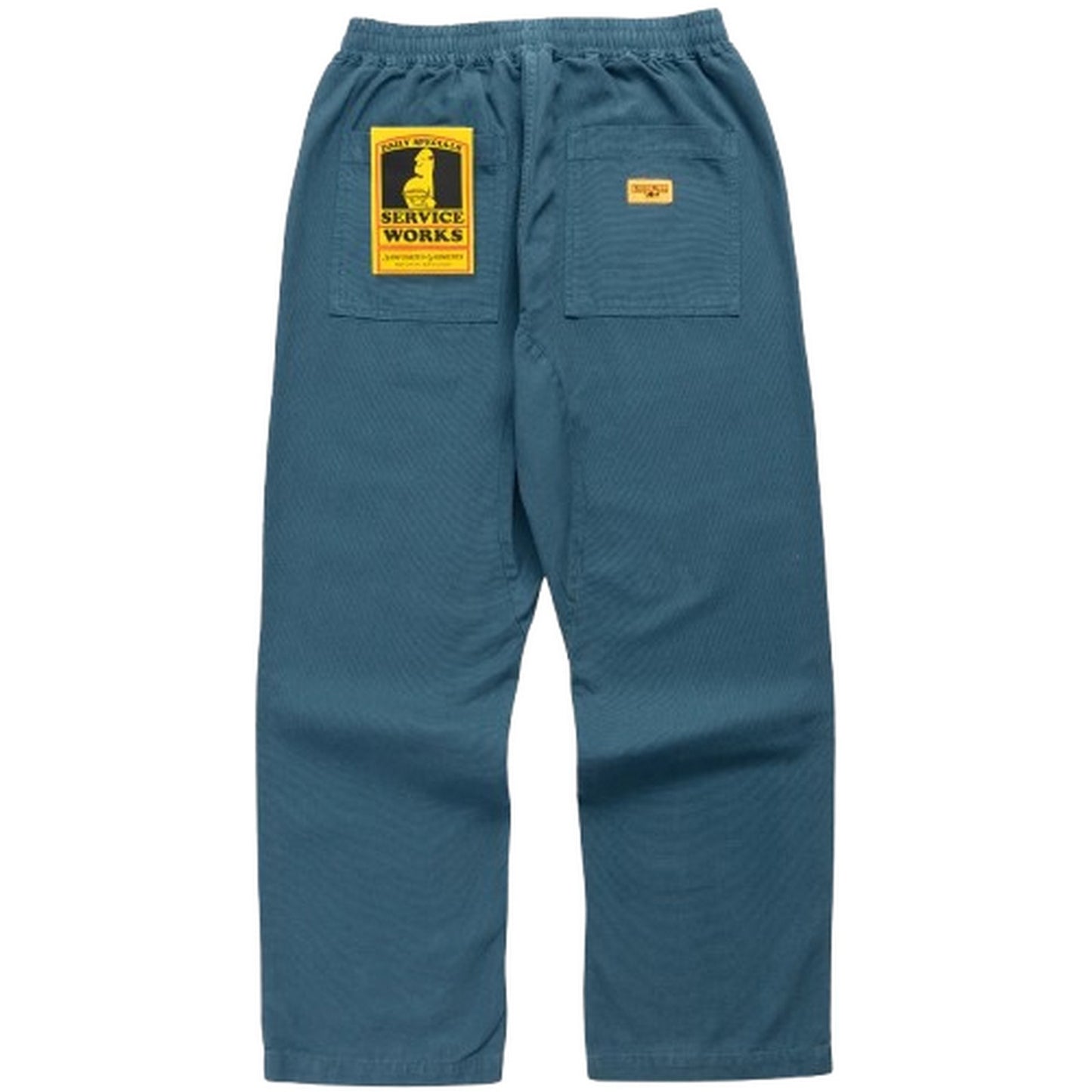 Pantaloni Uomo Service Works - Canvas Chef Pants - Petrolio