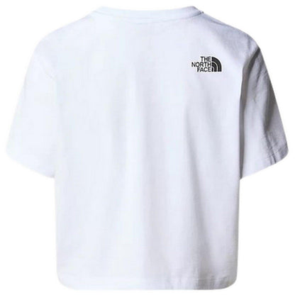 T-shirt Donna The North Face - W S/S Cropped Easy Tee - Bianco