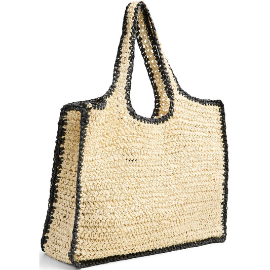 Borse a mano Donna Pieces - Pclydia Contrast Shopper - Nero