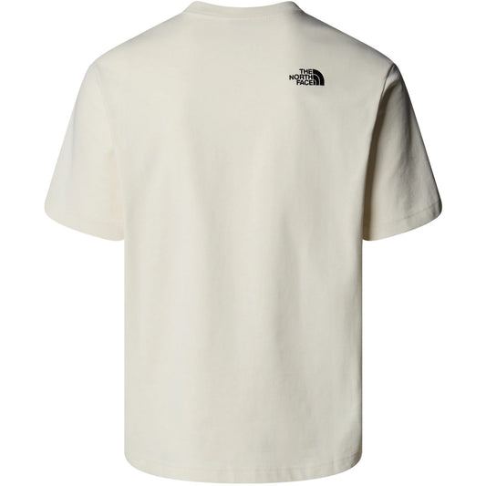 T-shirt Uomo The North Face - U Icon Mountain Jacket Relaxed S/S Tee - Bianco
