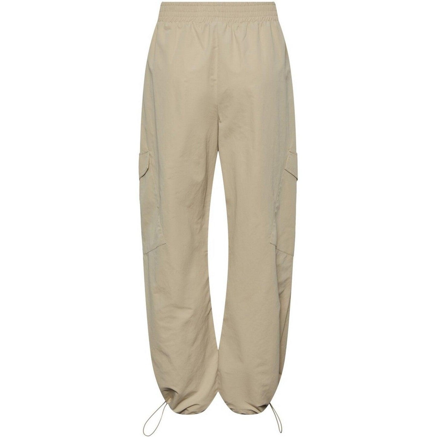 Pantaloni Donna Pieces - Pcjill Cargo Joggers - Beige