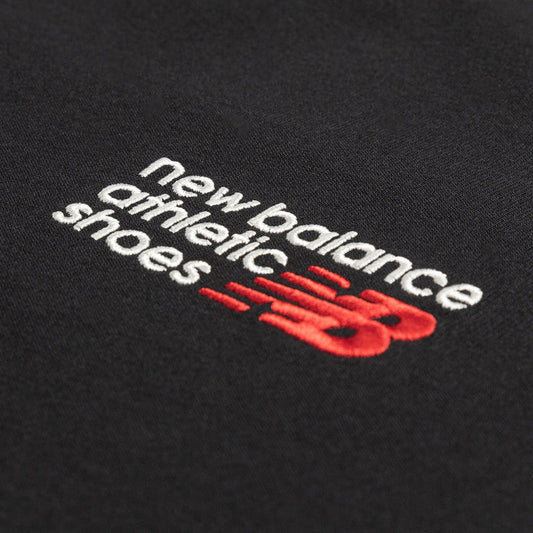 T-shirt Unisex New Balance - Athletics Premium Logo Relaxed Tee - Nero
