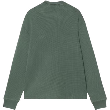 T-shirt Uomo Carhartt Wip - L/S Vista Waffle T-Shirt - Verde