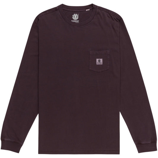 Maglie a manica lunga Uomo Element - Basic Pocket - Viola