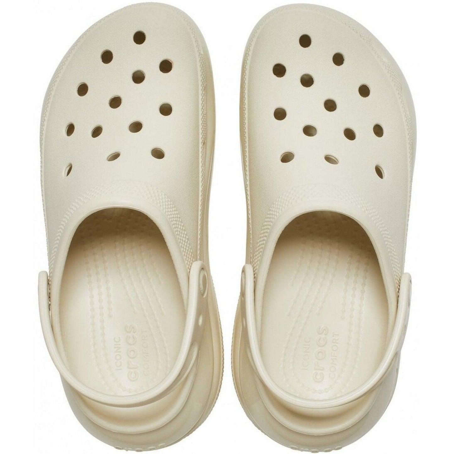 Zoccoli e sabot Unisex Crocs - Classic Mega Crush Clog W - Beige