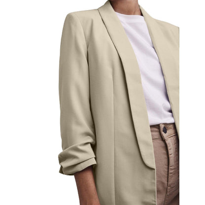 Giacche Donna Pieces - Boss 3/4 Blazer Noos - Beige