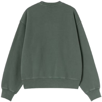 Felpe senza cappuccio Donna Carhartt Wip - W' Nelson Sweat - Verde