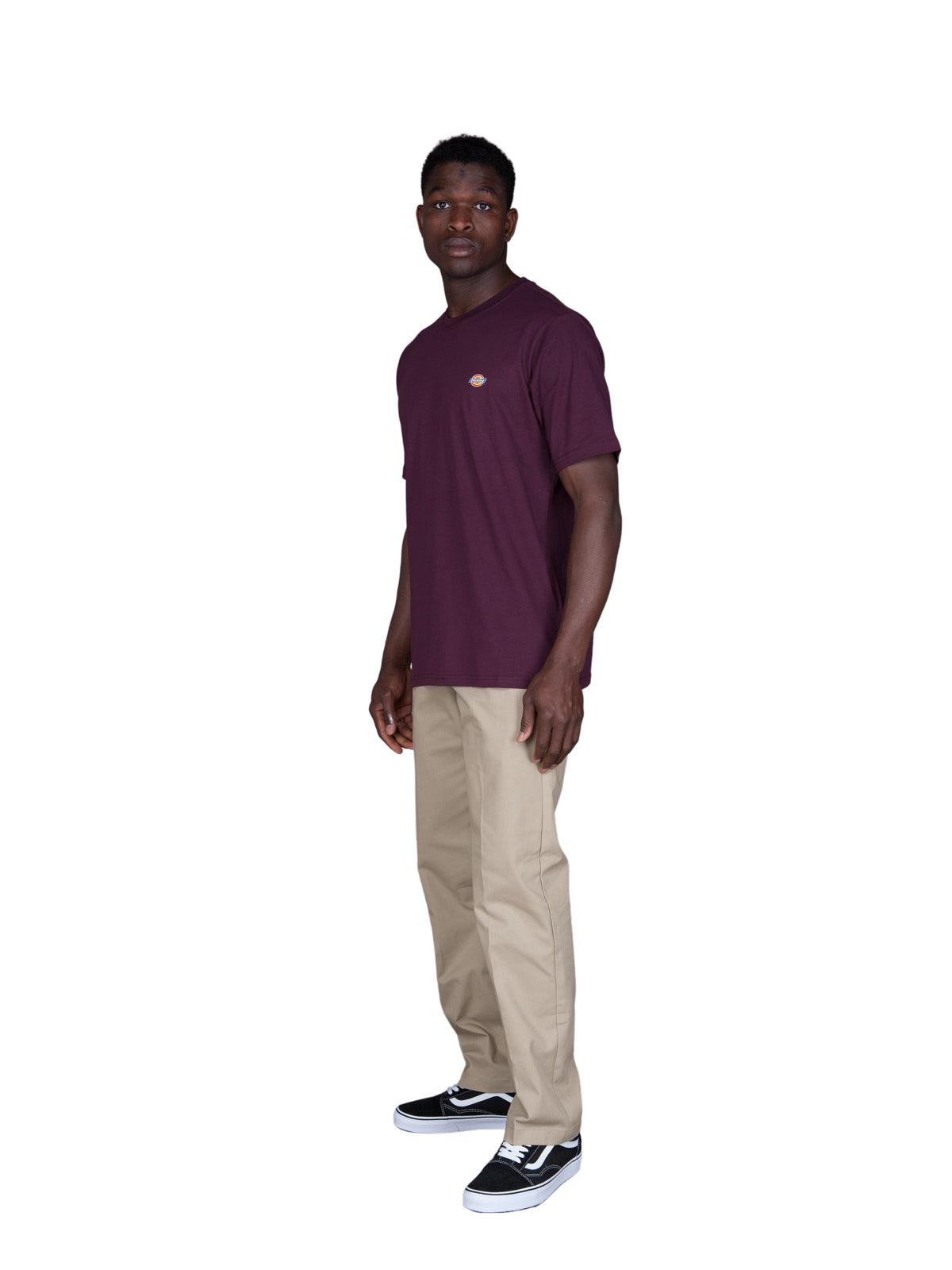 T-shirt Uomo Dickies - Ss Mapleton T-Shirt - Bordeaux