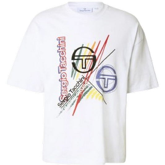 T-shirt Uomo Sergio Tacchini - Fervore T-Shirt - Bianco