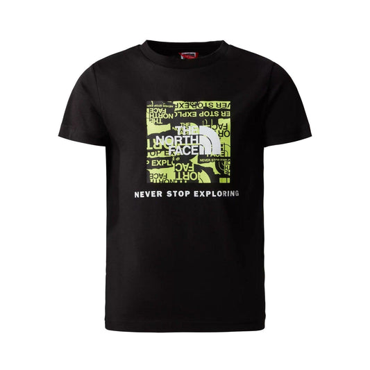 T-shirt Ragazzo The North Face - B S/S Redbox Tee - Nero