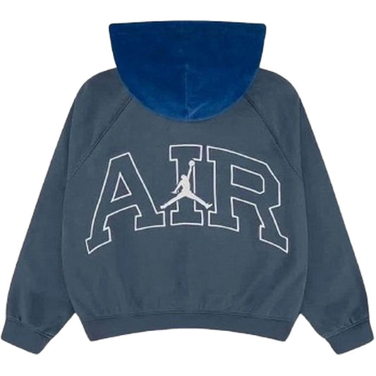 Felpe con cappuccio Ragazzi Unisex Jordan - Jdb Play Your Way Flc Crd Hood - Grigio