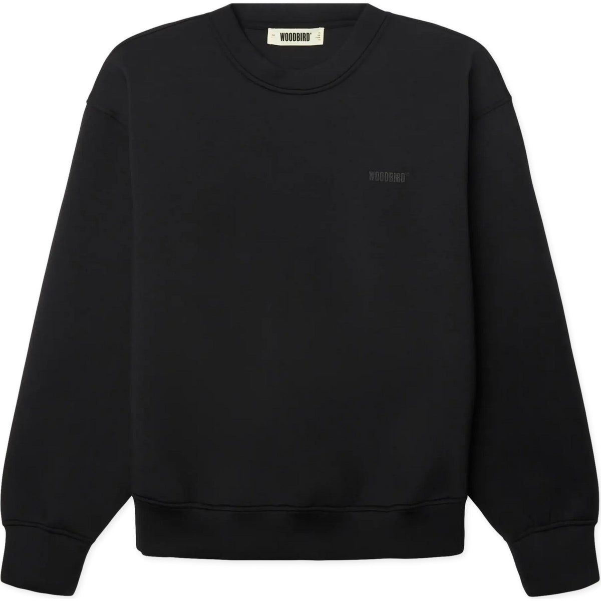 Felpe senza cappuccio Uomo Woodbird - WBFuko Scuba Crew - Nero