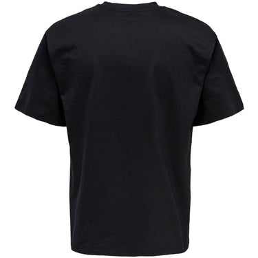 T-shirt pour hommes Only & Sons - Onsfred Rlx Ss Tee Noos - Noir