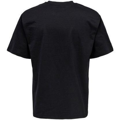 T-shirt Uomo Only & Sons - Onsfred Rlx Ss Tee Noos - Nero