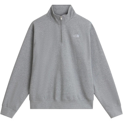 Maglie a manica lunga Uomo The North Face - M Ess Sd Rlx 1/4 Zip - Grigio