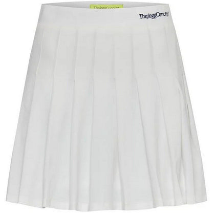 Gonne casual Donna The Jogg Concept - Jcsafio Pleat Skirt - Bianco