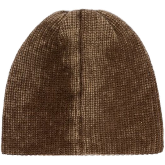 Berretti in maglia Unisex Amish - Beanie Rib - Marrone