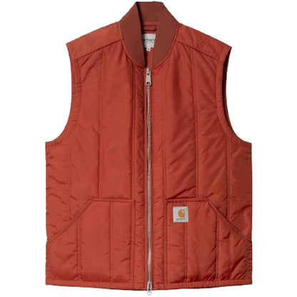 Gilet Uomo Carhartt Wip - Lachlan Vest Liner - Rosso