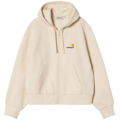 Felpe con cappuccio Donna Carhartt Wip - W' Hd American Scr. Jacket - Bianco