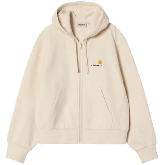 Felpe con cappuccio Donna Carhartt Wip - W' Hd American Scr. Jacket - Bianco