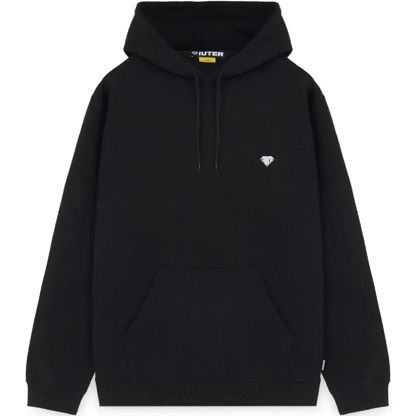 Felpe con cappuccio Uomo Iuter - Heart Logo Hoodie - Nero