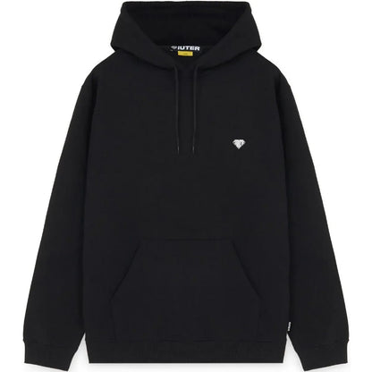 Felpe con cappuccio Uomo Iuter - Heart Logo Hoodie - Nero