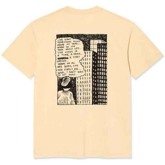 T-shirt Uomo Polar - Tee Home Sweet Home - Albicocca