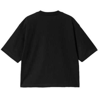 T-shirt Donna Carhartt Wip - W' S/S Eldon T-Shirt - Nero