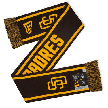 Szaliki unisex New Era - Szalik drużyny Mlb - Brązowy