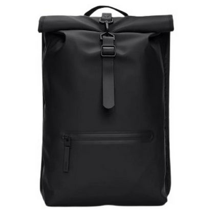 Zaini Casual Unisex Rains - Rolltop Rucksack W3 - Nero