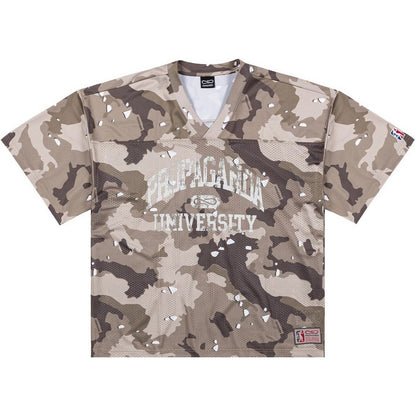 T-shirt Uomo Propaganda - Rugby Jersey Tee Boxy Fit University - Multicolore
