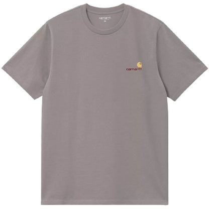 T-shirt Uomo Carhartt Wip - S/S American Script - Beige