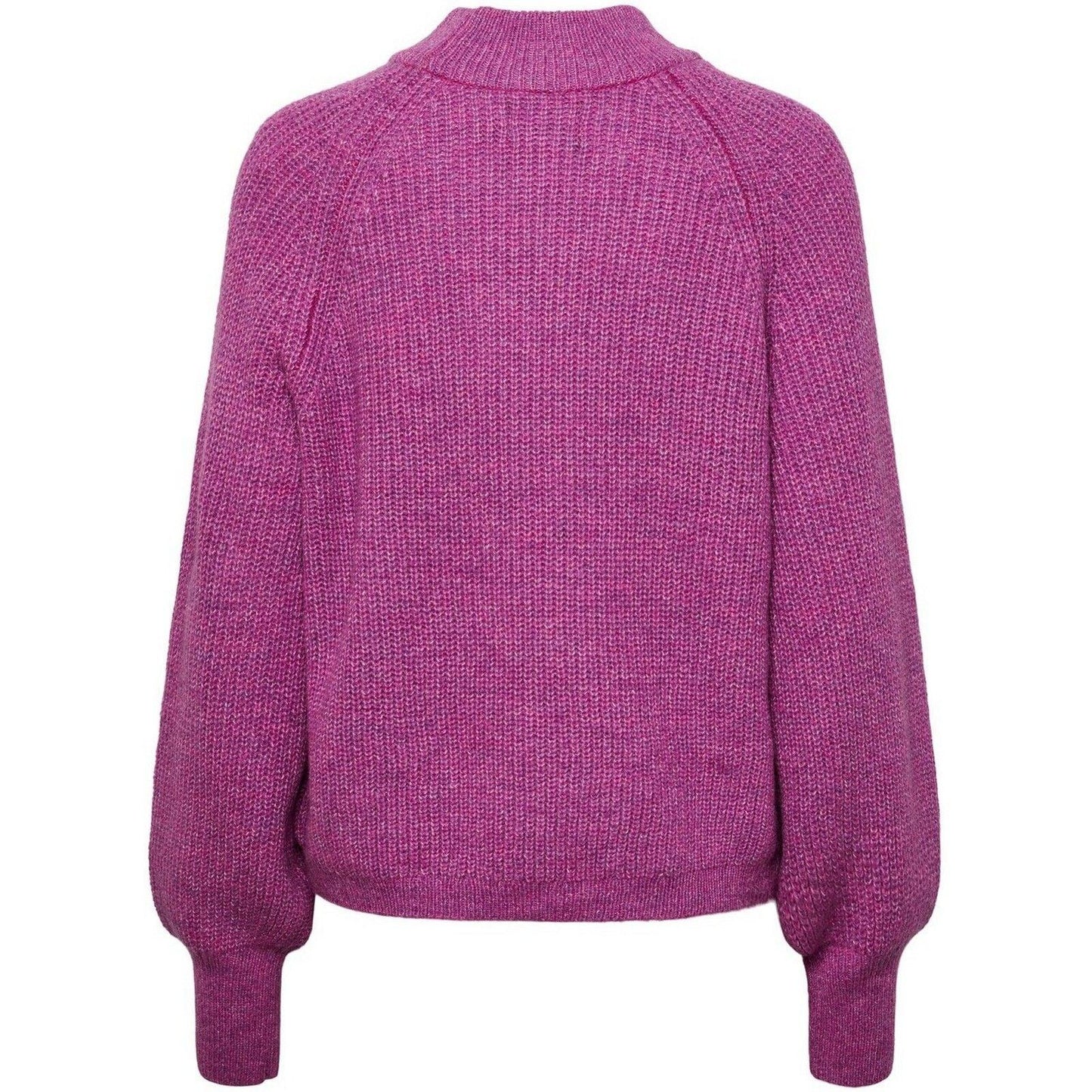 Maglie Donna Pieces - Pcnatalee Ls O-Neck Knit Noos Bc - Viola