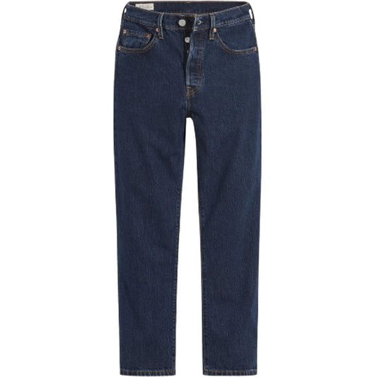 Jeans Donna Levi's - 501 Crop - Blu