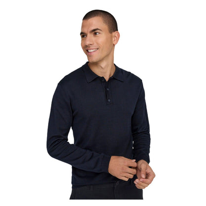 Maglie Uomo Only & Sons - Onswyler Life Reg 14 Ls Polo Knit - Blu