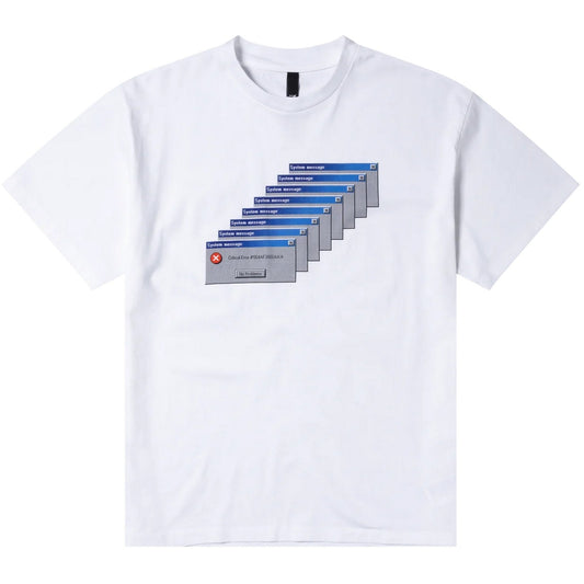 T-shirt Uomo NO PROBLEMO - Critical Error SS Tee - Bianco