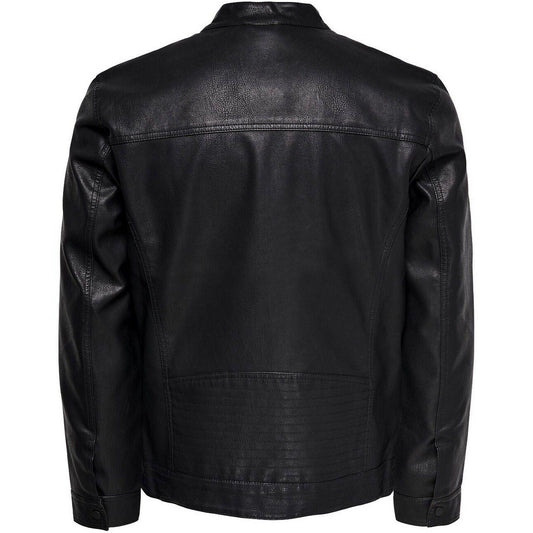 Giacche Uomo Only & Sons - Onsal Pu Noos Otw - Nero