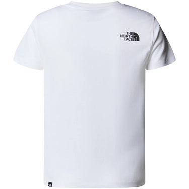 T-shirt Ragazzi Unisex The North Face - Teen Easy Reg Ss Tee Tnf - Bianco