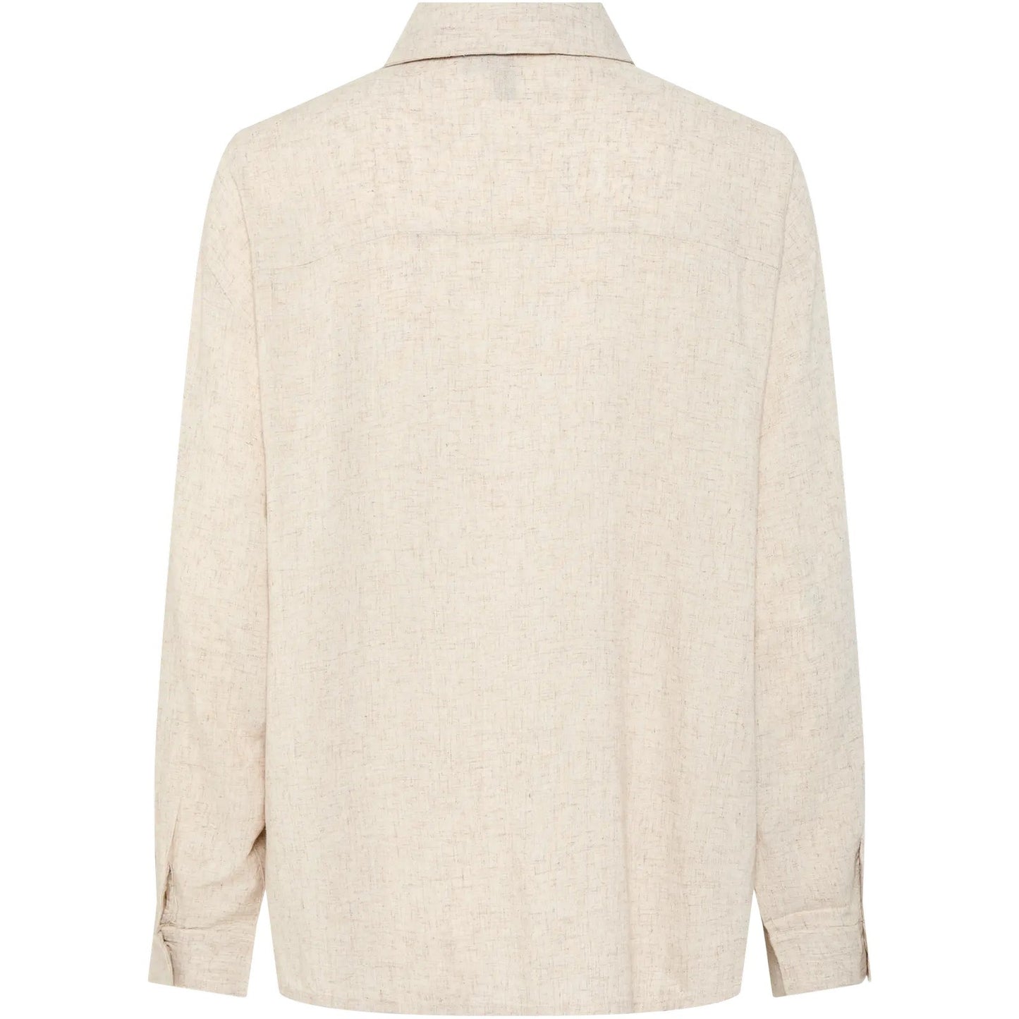 Camicie Donna Pieces - Pcpia Ls Loose Shirt Wvn Noos - Grigio
