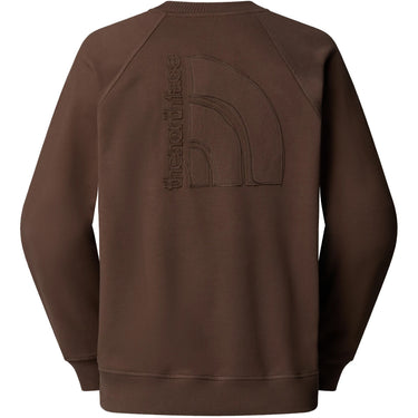 The North Face Sweats à capuche pour hommes - Logo Rmst Relaxed Crew pour hommes - Marron