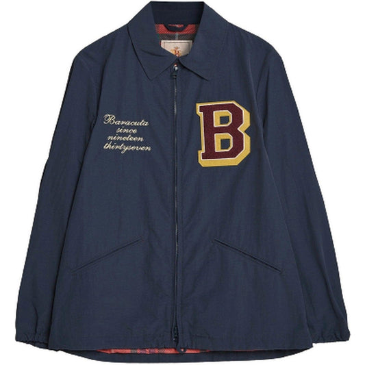 Giacche Uomo Baracuta - Nylon Coach Jacket - Blu