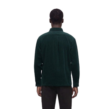 Camicie casual Uomo Volcom - Fostered Ii Cord Ls - Verde
