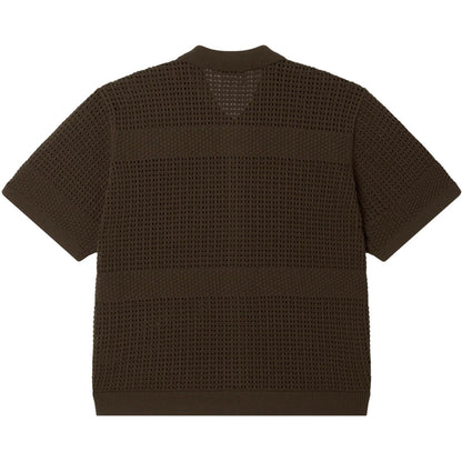 Camicie casual Uomo Obey - Obey Zach Sweater Shirt - Verde