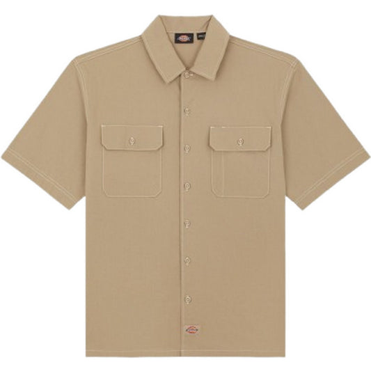 Camicie casual Uomo Dickies - Riverbend Work Shirt - Beige