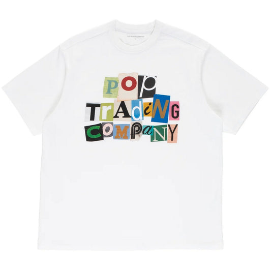 T-shirt Uomo Pop Trading - Ransom t-shirt - Bianco