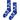 Unisex Happy Socks – Pixelierte Wolkensocke – Blau