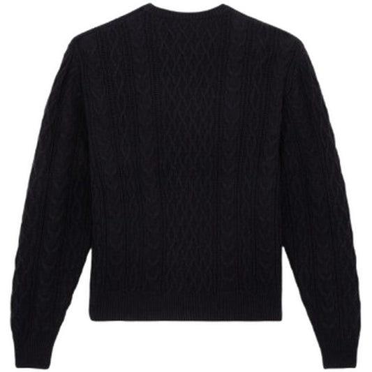 Maglie a manica lunga Uomo Dickies - Dickies Script Cable Sweater - Nero