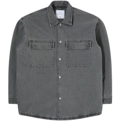 Camicie casual Uomo Edwin - Utility Overshirt - Grigio