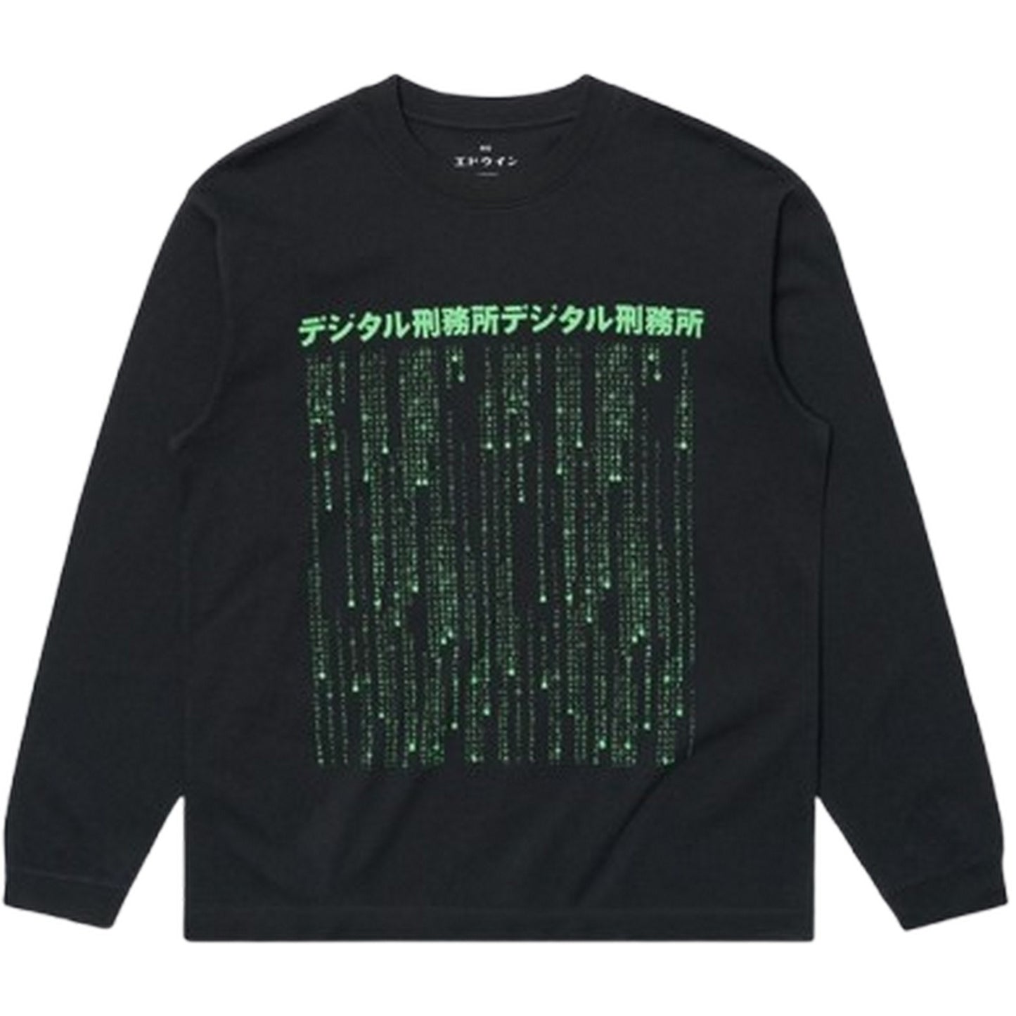 Maglie a manica lunga Uomo Edwin - Synthetic Ts Ls - Nero